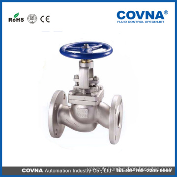 Good quality Flange type SS304 ANSI class 300 Rising Stem Globe Valve with best price